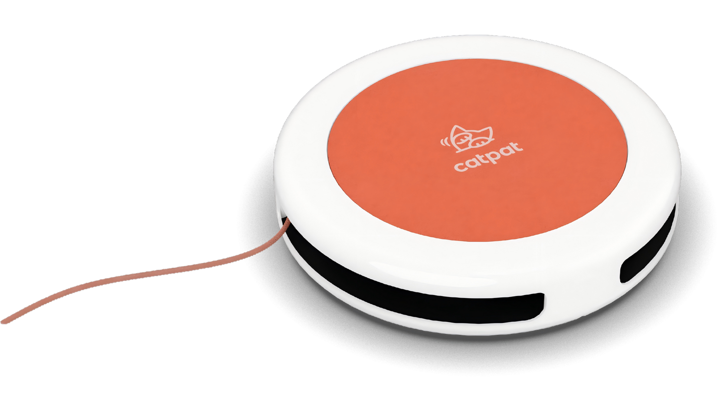 Interactive Cat Toys for Indoor Cats, Automatic String Cat Toy with Tap to Wake, Battery Powered Self Play Toy with Replaceable Swinging Teaser String for Hunting, Exercise and Boredom Relief