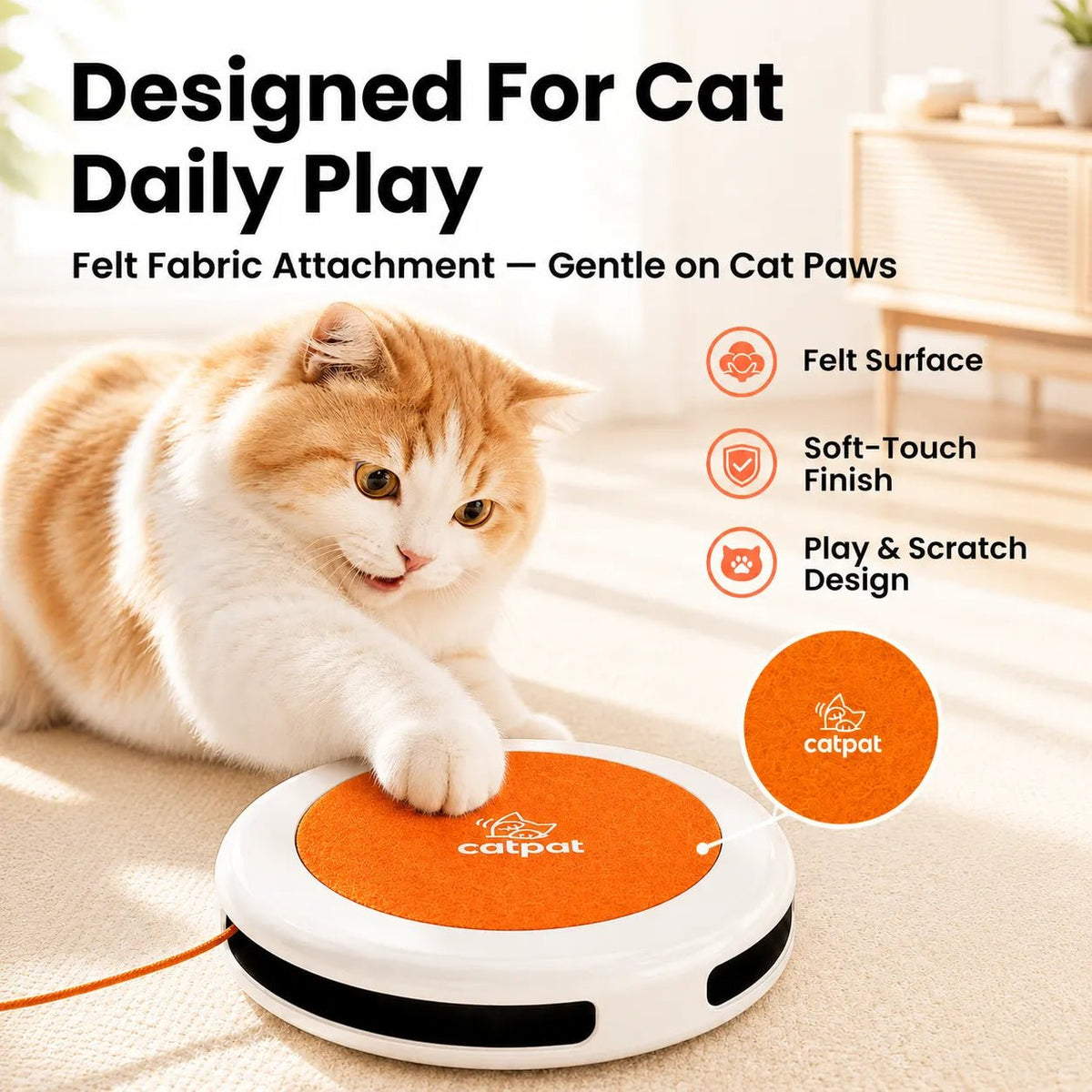 CatPat Automatic Rope Cat Toy - Catpat