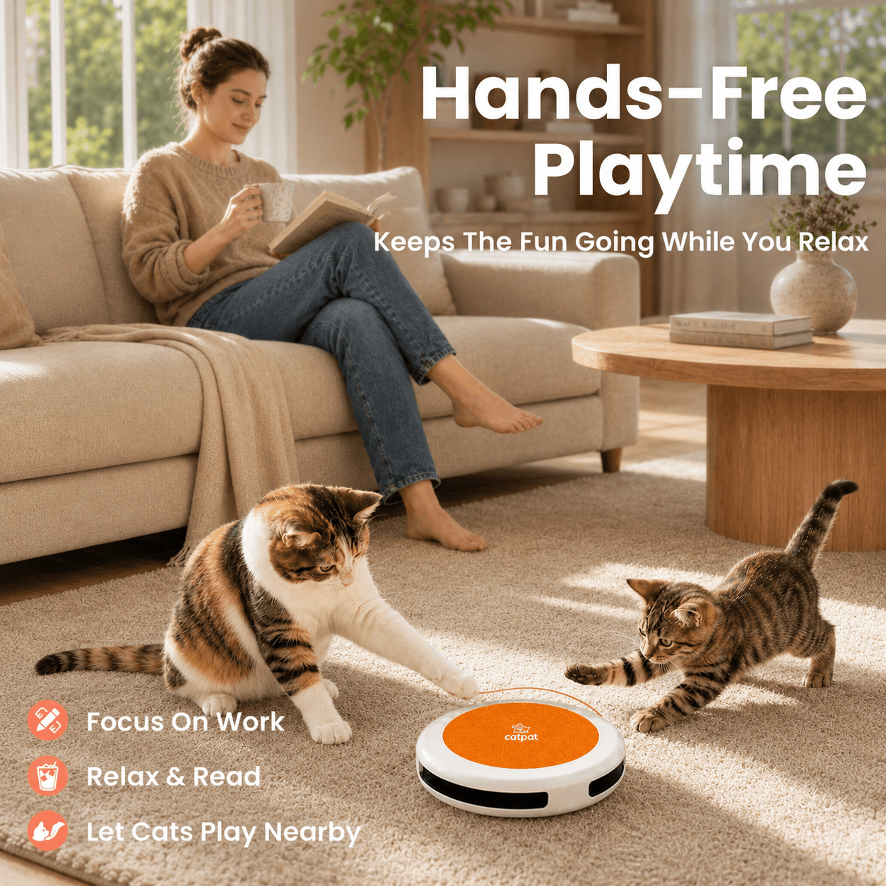 CatPat Automatic Rope Cat Toy - Catpat