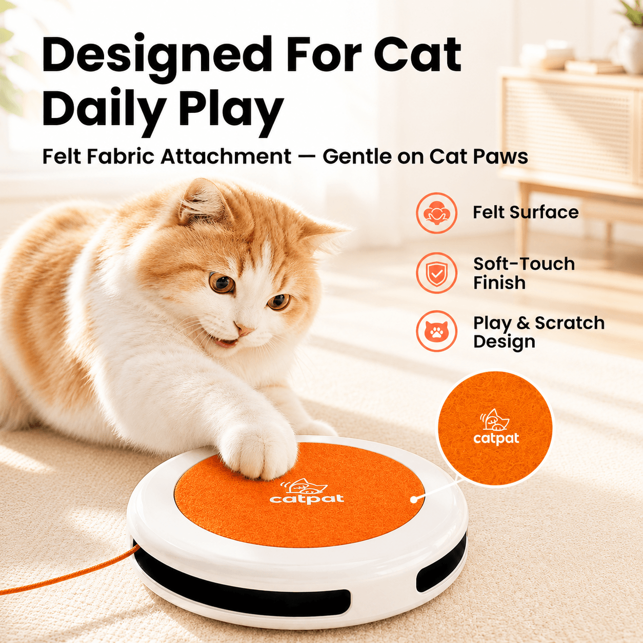CatPat Automatic Rope Cat Toy - Catpat