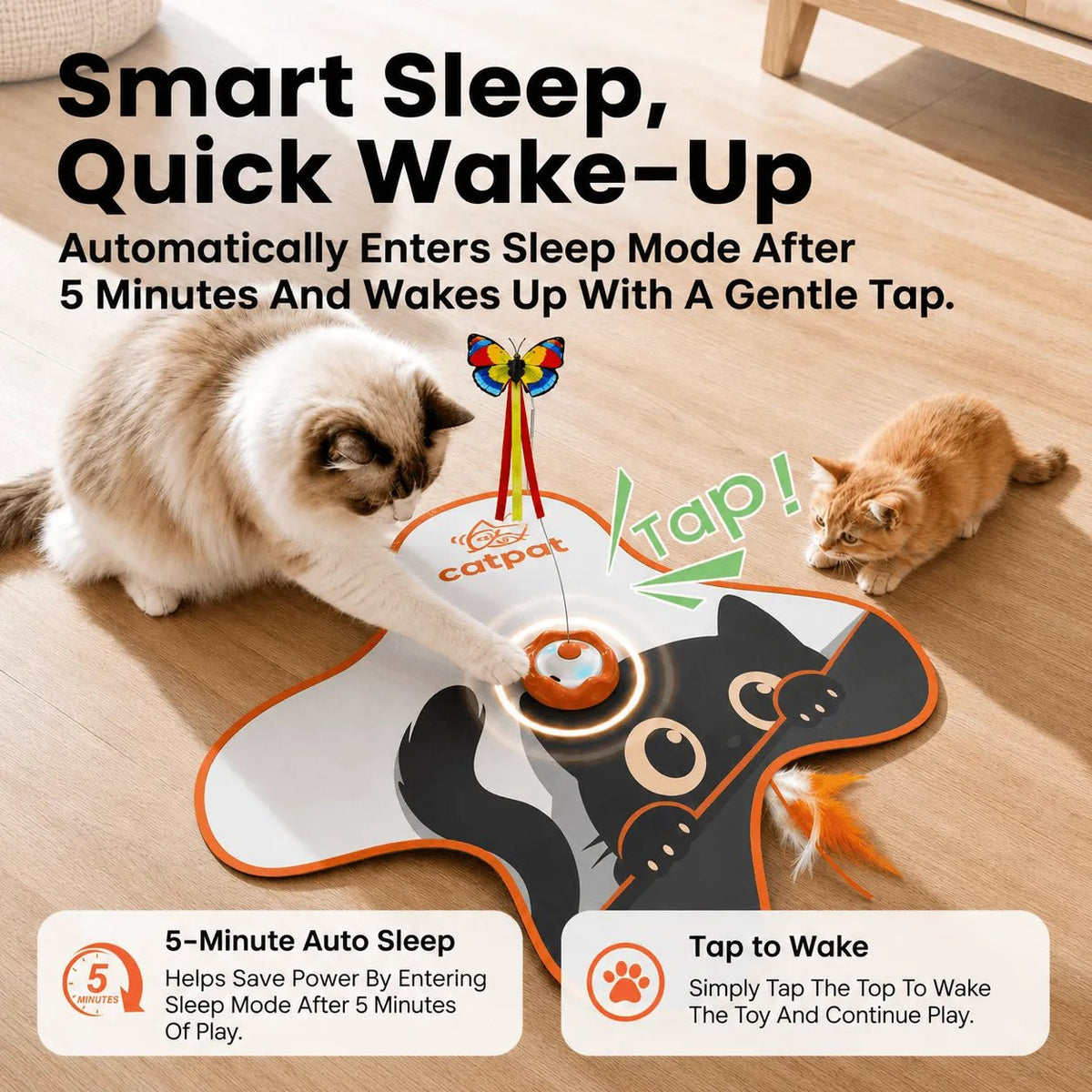 CatPat Hunting Game Mat Cat Toy - Catpat