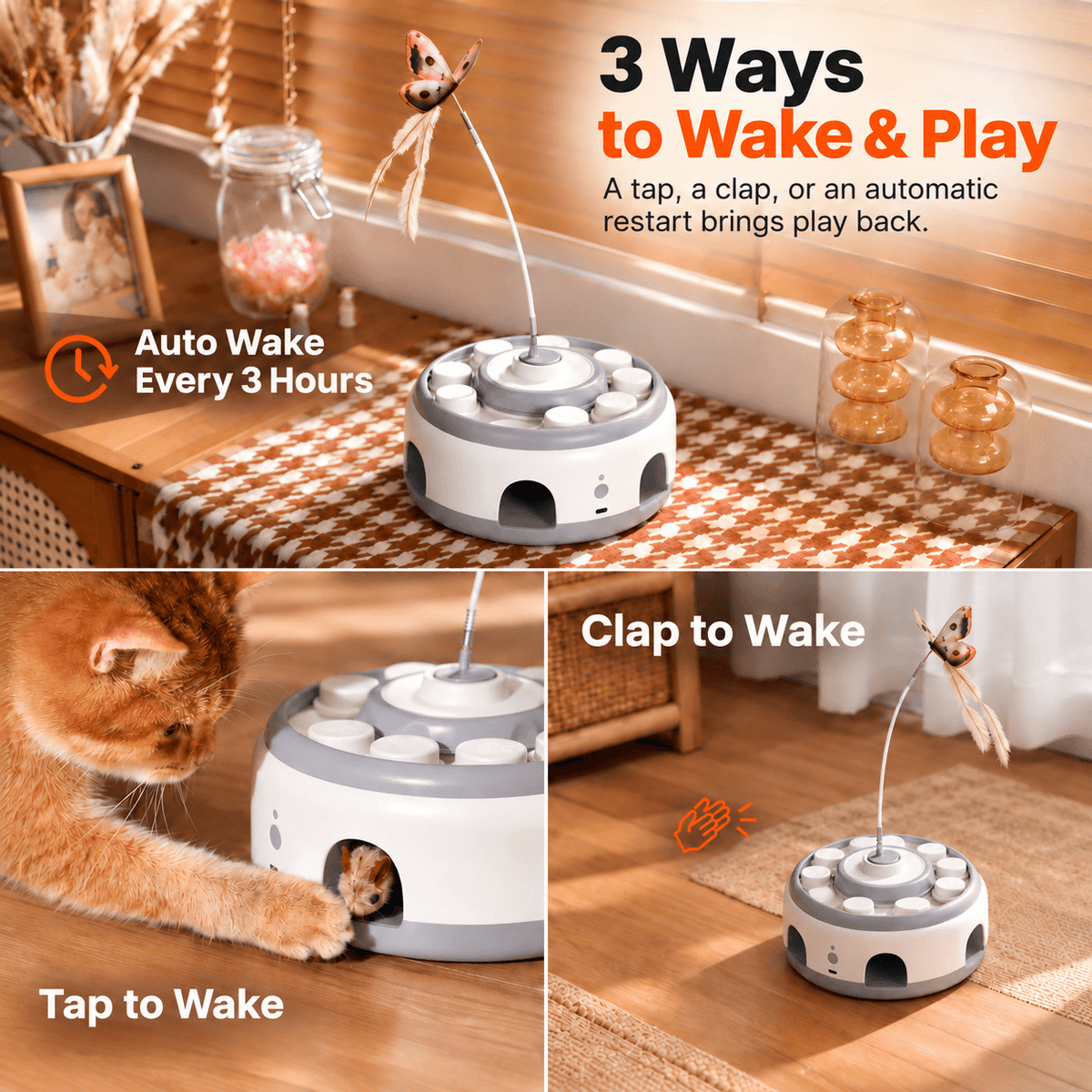 CatPat Interactive Hunting Cat Toy - Catpat